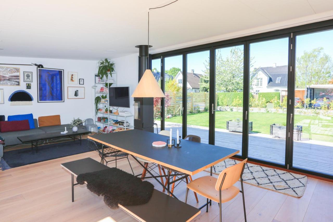 Modern Architecture Atrium House Villa Копенхаген Екстериор снимка