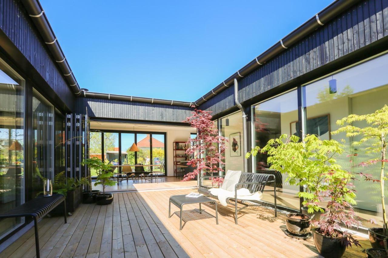 Modern Architecture Atrium House Villa Копенхаген Екстериор снимка