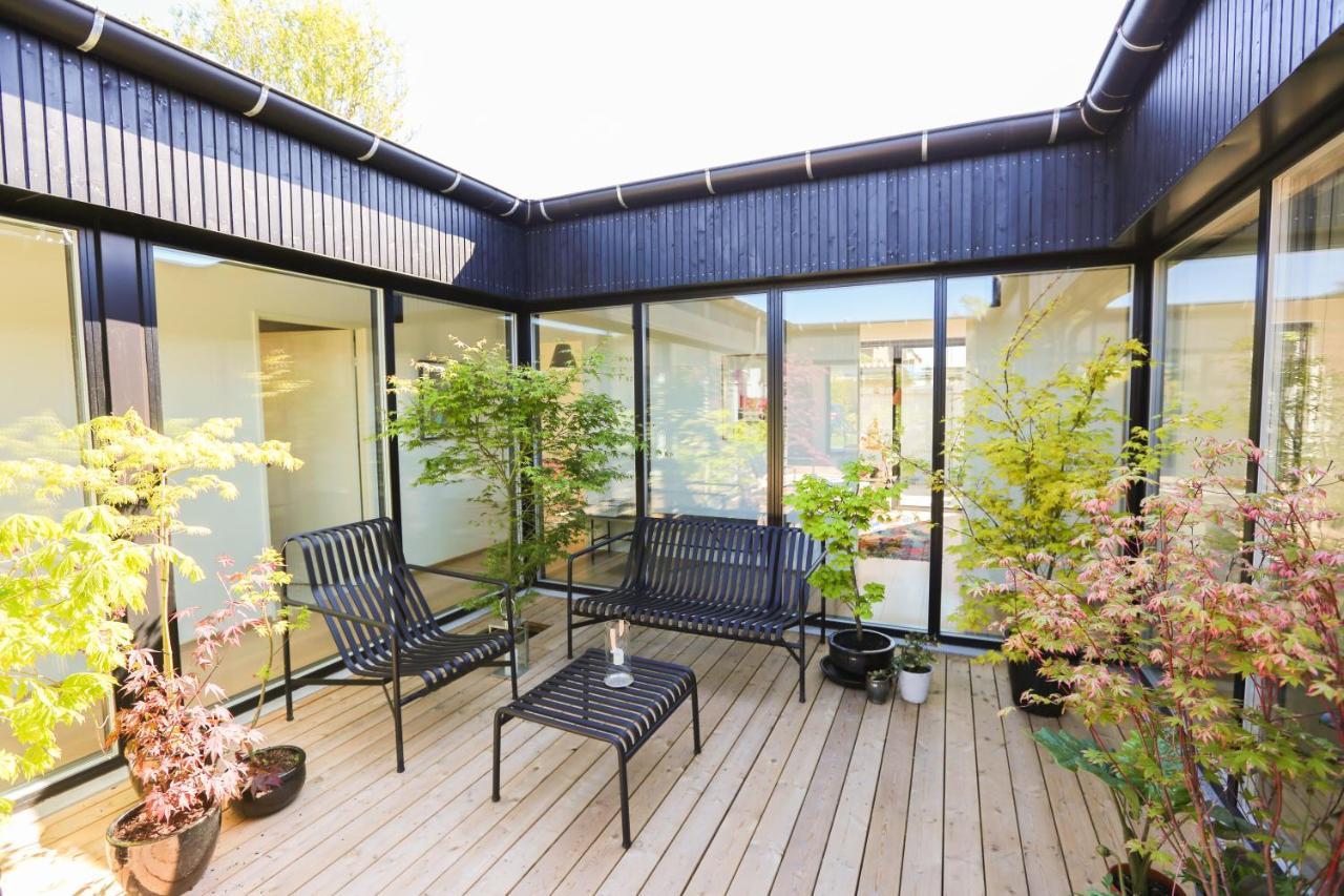 Modern Architecture Atrium House Villa Копенхаген Екстериор снимка